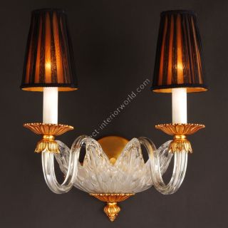 Mariner / Wall Sconces / Casted Bronze & Venetian glass 19815.0