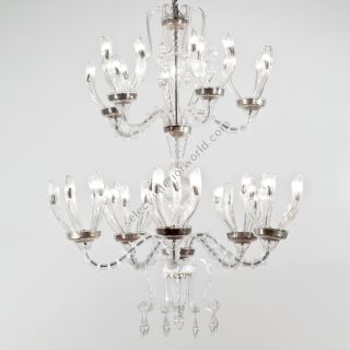 Arte Veneziana / Chandeliers / Medusa New Classic LCC-GLF-204-LC410