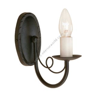 Elstead Lighting / Wall Lights / Minster Black
