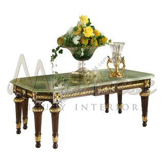 Modenese Luxury Interiors / Coffee Tables / Green Onyx 14602