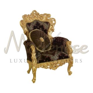 Modenese Luxury Interiors / Armchair / Royal Throne 15445