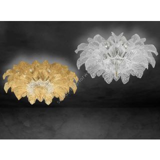 Glass & Glass Murano / Semi-Flush Mounts / Fresco ART. 919 / P