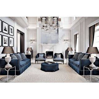 Keoma / Sofas / Oliver: Sofa, Armchair, Pouf