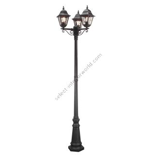 Elstead Lighting / Outdoor Post Lights / Norfolk Black