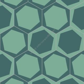 Bisazza / Cementiles / On/Off Teal