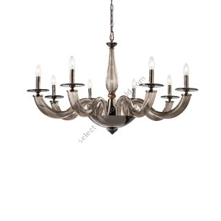 Euroluce Lampadari / Chandeliers / Olympia L8 fumè