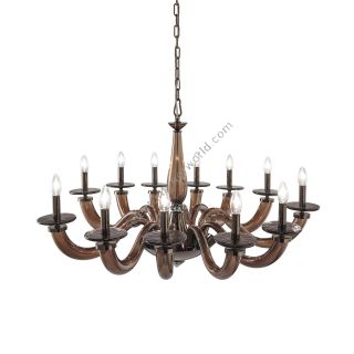 Euroluce Lampadari / Chandeliers / Olympia L12 Brown