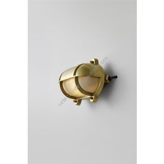 Original BTC / Wall Lights / Oval Brass Bulkhead 7436