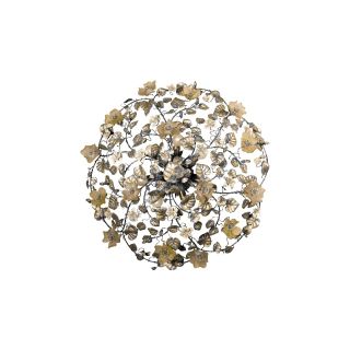 Mechini / Ceiling Lights / Wrought Iron with Murano Glass 7 Lights P326/7 Bis