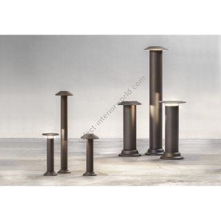 Aldo Bernardi / Outdoor Bollard Lights / Pasdedeux