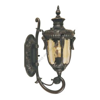 Elstead Lighting / Outdoor Wall Lights / Philadelphia Small Lantern Old Bronze