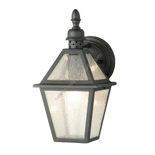 Elstead Lighting / Outdoor Wall Lights / Polruan Lantern Mud Black