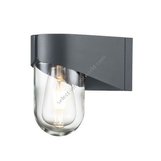 Elstead Lighting / Outdoor Wall Lights / Porto Lantern Grey