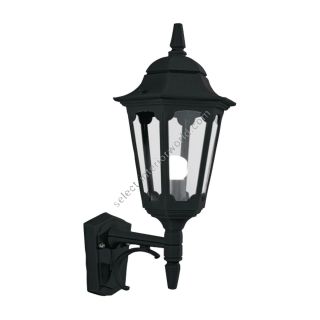 Elstead Lighting / Outdoor Wall Lights / Parish Up Lantern Black