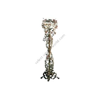 Mechini / Floor Lamps / Wrought Iron with Murano Glass PT750/1