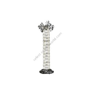Mechini / Floor Lamps / Wrought Iron with Clear Bohemian Crystal PT803/3
