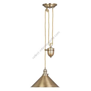 Elstead Lighting / Pendant Lights / Provence Rise and Fall Aged Brass