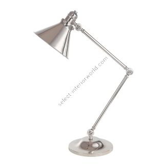 Elstead Lighting / Desk Lamps / Provence 1 Polished Nickel