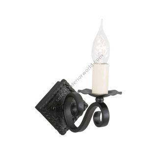 Elstead Lighting / Wall Lights / Rectory Black Cast Iron