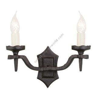 Elstead Lighting / Wall Lights / Rectory 2 Black