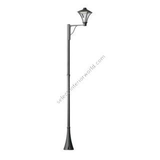 Moretti Luce / Post & Bollard Lights / Aluminum Modern LED / Splendor 2 175 29W