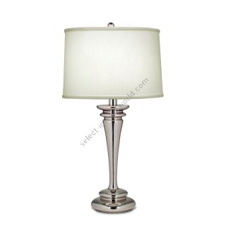 Elstead Lighting / Table Lamps / Brooklyn 1 Polished Nickel
