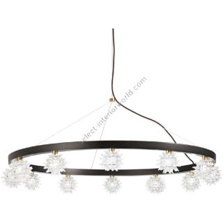 Arte Veneziana / Pendants & Suspension Lights / Sforza Contemporary LCC-GLF-208-LC170-12