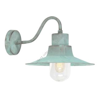 Elstead Lighting / Outdoor Wall Lights / Sheldon Lantern Verdigris