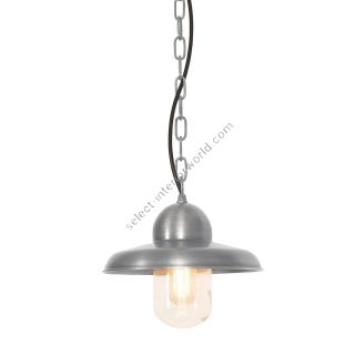 Elstead Lighting / Outdoor Pendant Lights / Somerton 1 Chain Lantern Antique Nickel