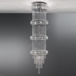 Siru / Chandeliers / Cascata SS379-015 Hand-made Murano glass