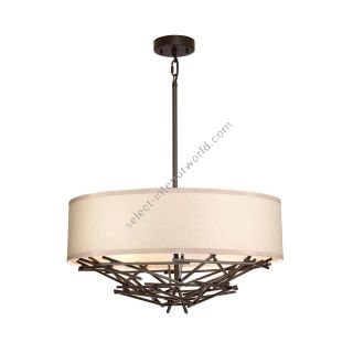 Elstead Lighting / Pendant Lights / Taiko 4 Old Bronze
