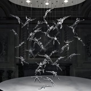 Terzani / Suspension LED Lamp / Angel falls