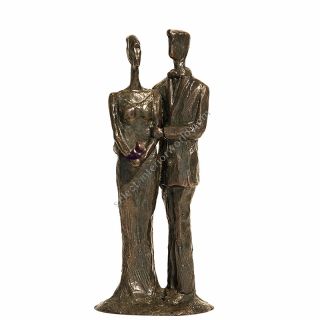 Tom Corbin / Author's sculpture / Bride and Groom S3515