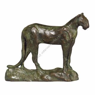 Tom Corbin / Author's sculpture / Leopard #2 S3040-2