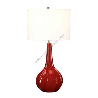 Elstead Lighting / Table Lamps / Upton 1 with White Shade