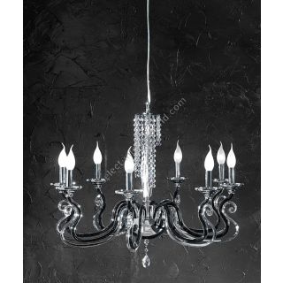Euroluce Lampadari / Chandeliers / Venice Superlux L8 Black