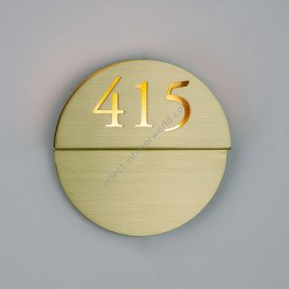 Wall Sconce for Signage, numbers, and lettering / Plateau by Boyd Lighting