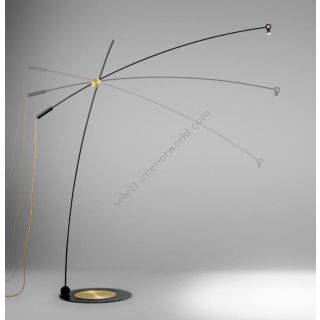 Zava Nino Adjustable Floor Lamp (Sbraccio)