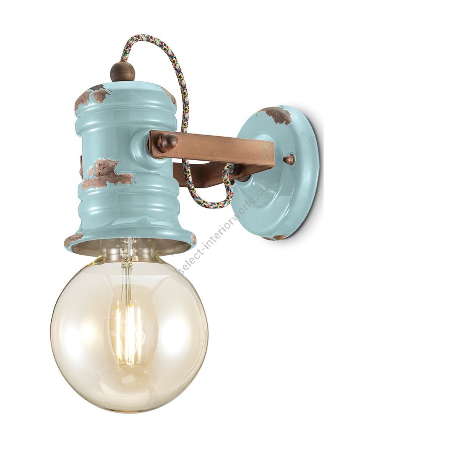 Light blue (Via) finish