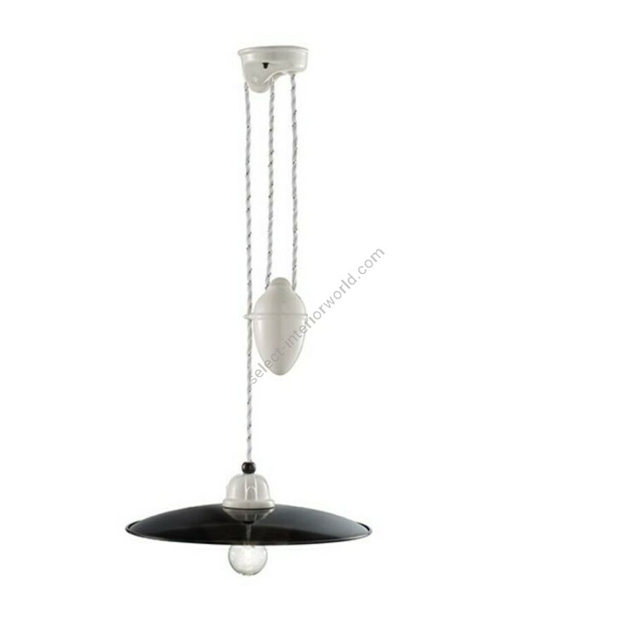 White and Black finish