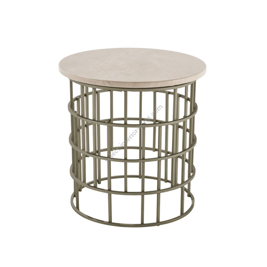 Bronze finish / Ivory Marble top