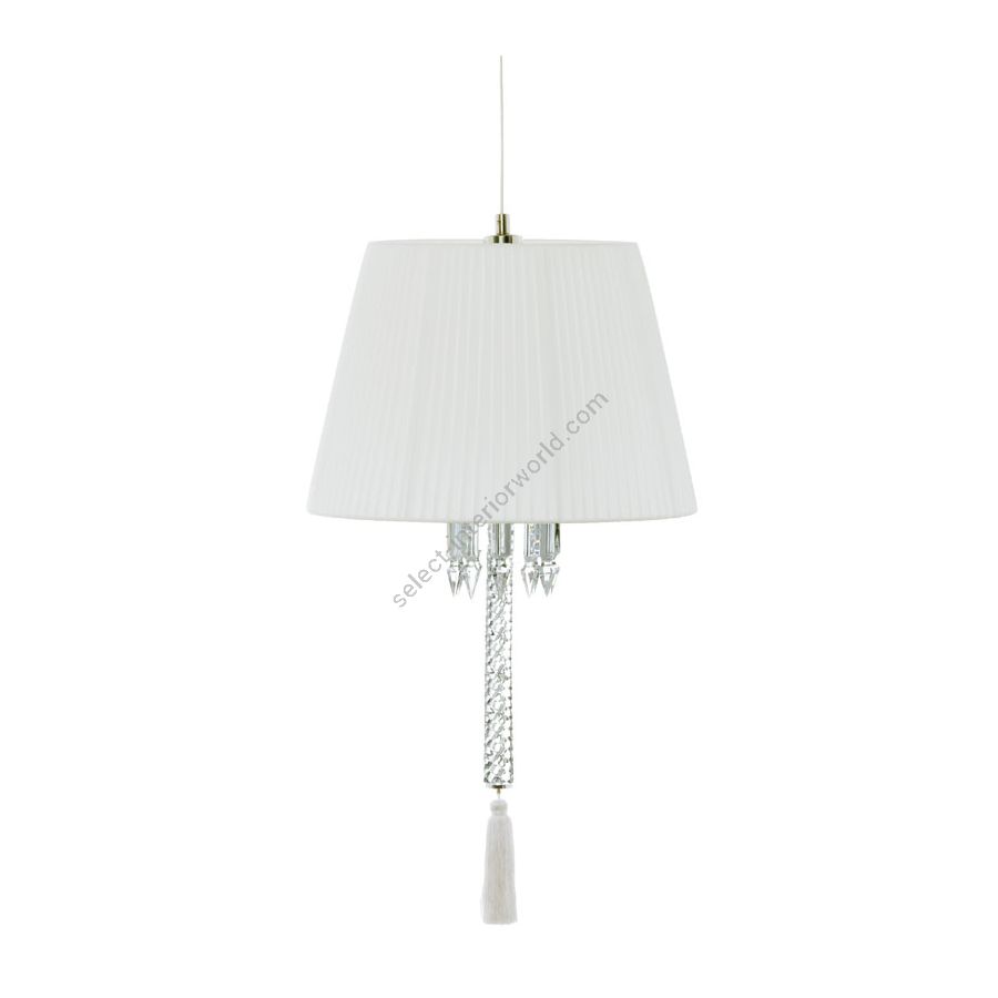 White Lampshade / Size: cm.: 62 x 36 x 36 / inch.: 24.41" x 14.17" x 14.17"