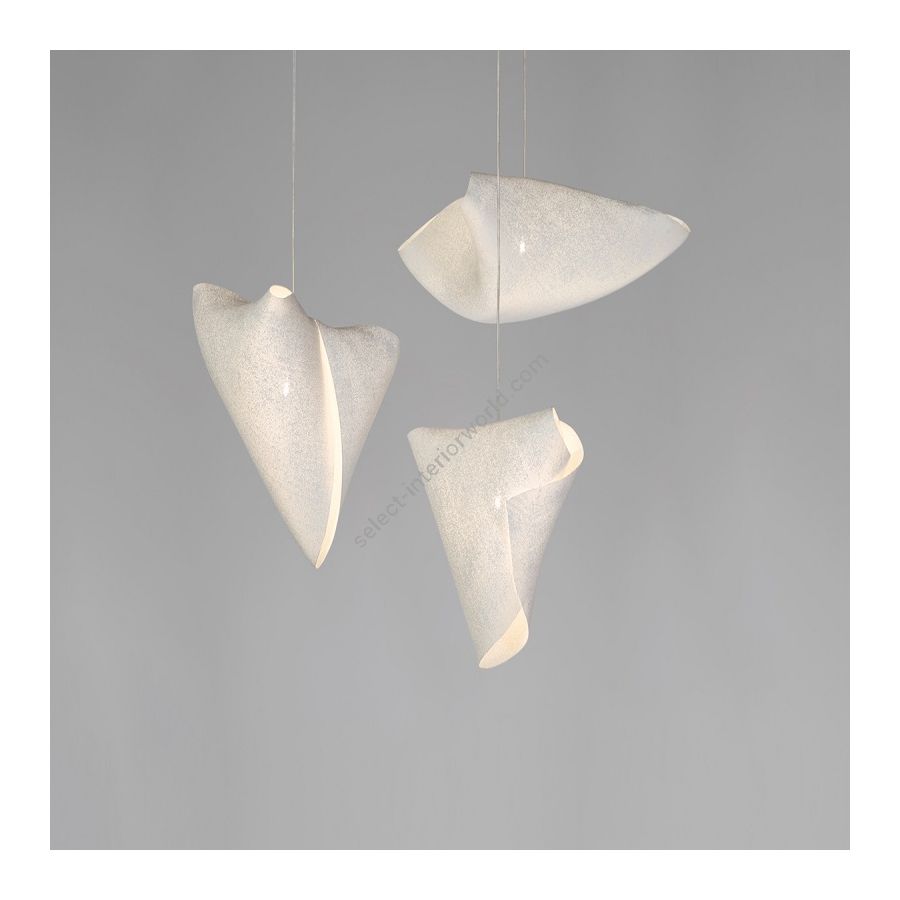 White color finish, cm.: 250 x 110 x 110 / inch.: 98.4" x 43.3 " x 43.3"