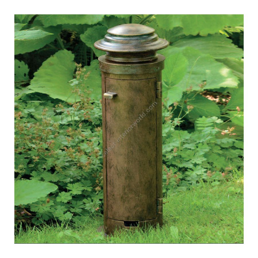 Patina finish (cm.: H 61 x W 20 / inch.: 24" x 8")