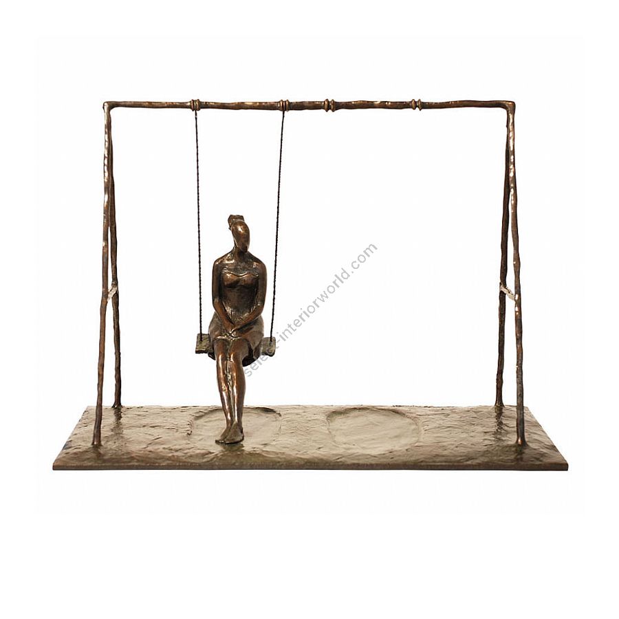 Green / Brown patina finish