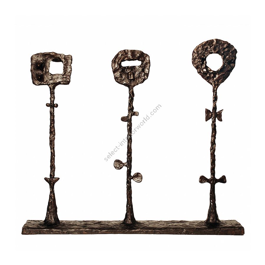 Black / Brown patina finish