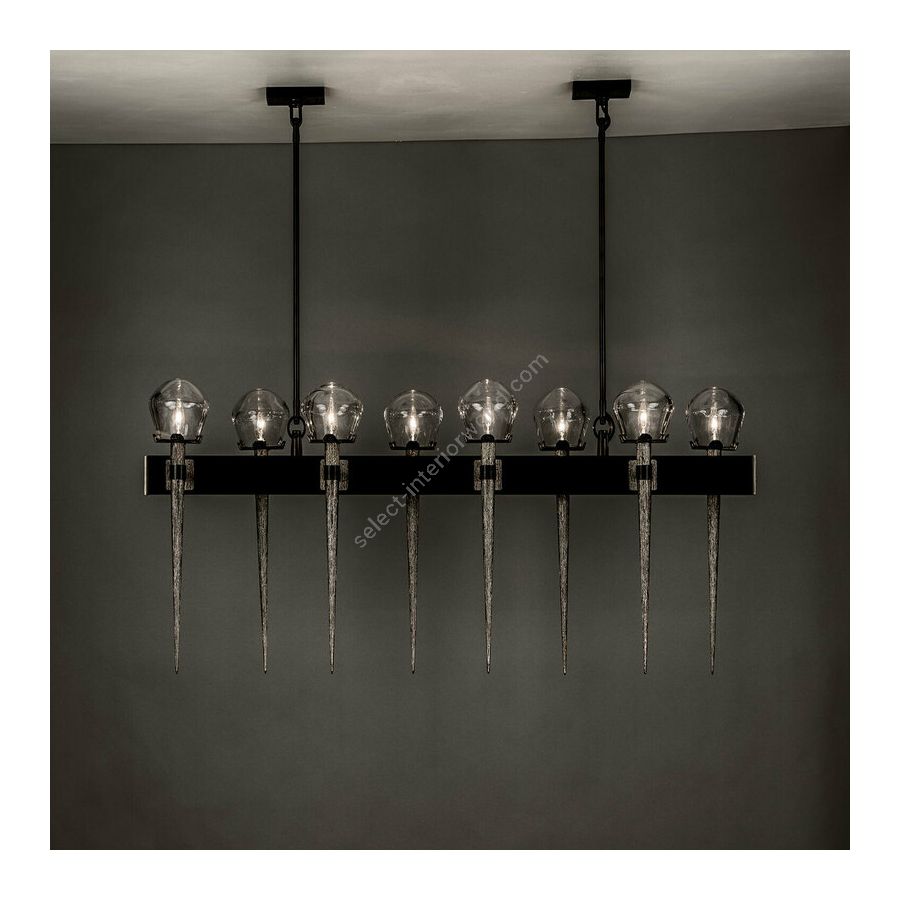 Blackened Brass finish