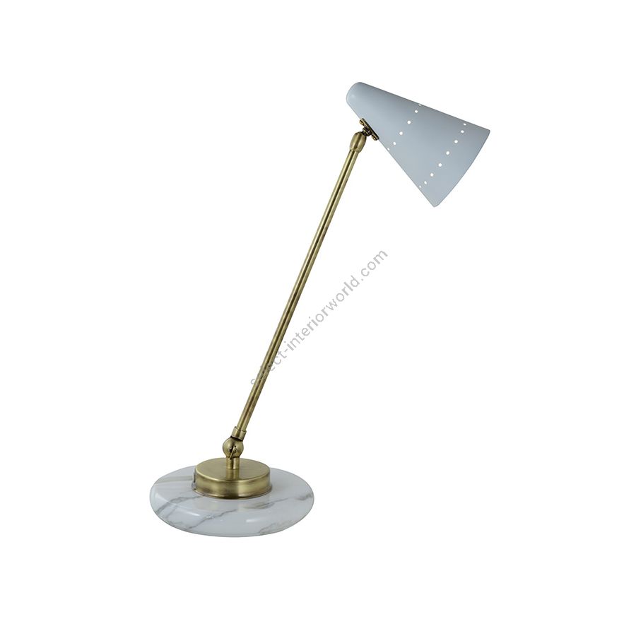 Brushed bronze finish