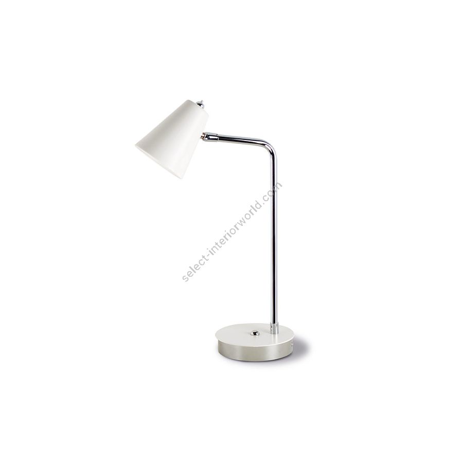 Rechargeable table lamp / Chrome finish