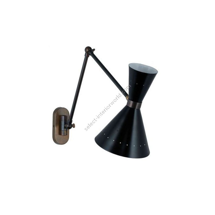 Brass dark brushed bronze finish